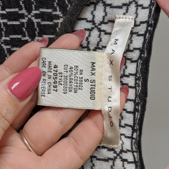 Max Studio Two-Piece Matching Blouse & Skirt - Picture 3 of 5